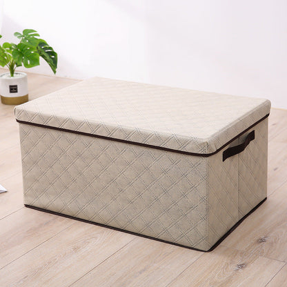 Thickened Non-woven Diamond Lattice Portable Quilt Storage Bag The Unalia Brand