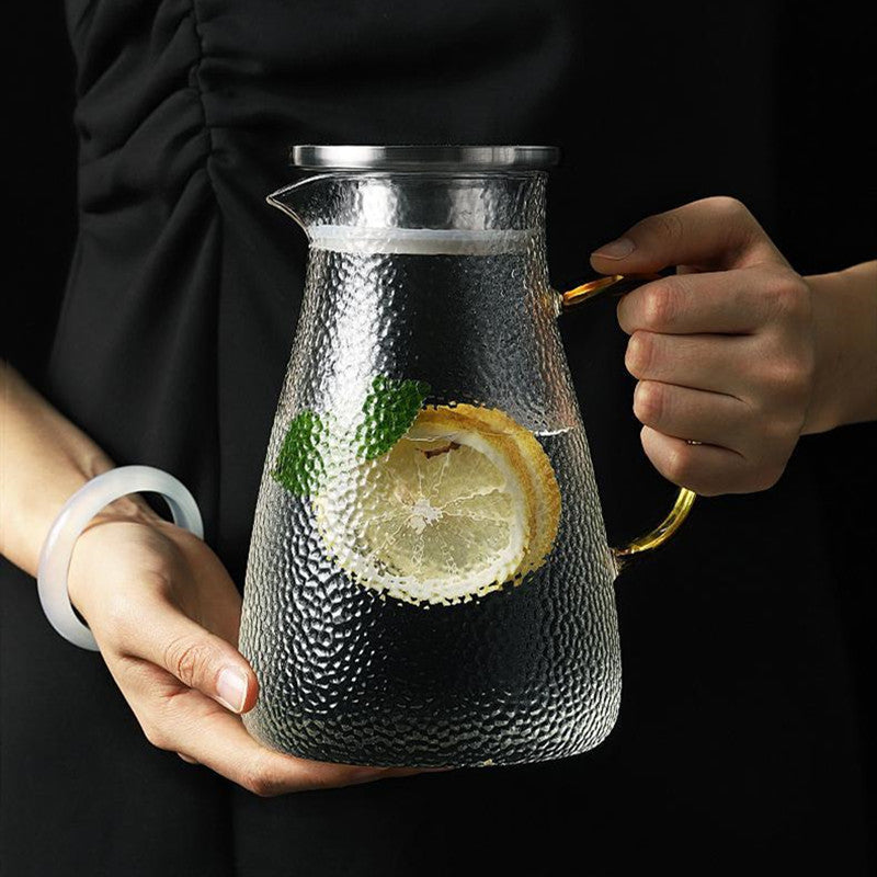 Hammered Heat-Resistant Serving Pitcher The Unalia Brand