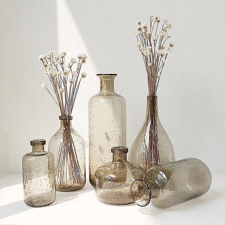 Assorted Bubble Glass Vase The Unalia Brand