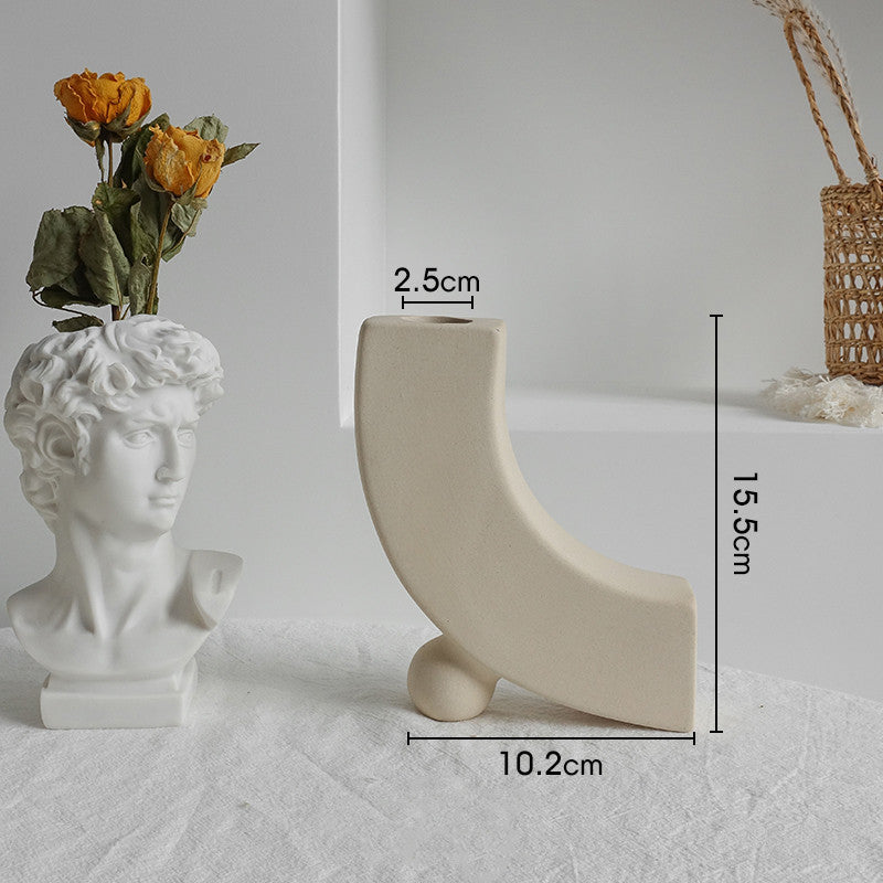 Assorted Beige Nordic Vases The Unalia Brand