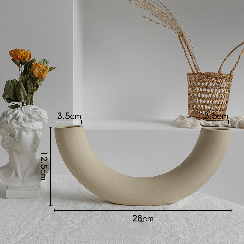 Assorted Beige Nordic Vases The Unalia Brand