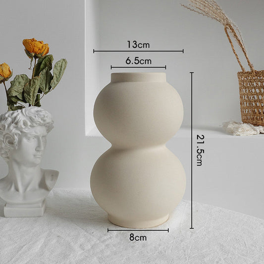 Assorted Beige Nordic Vases The Unalia Brand