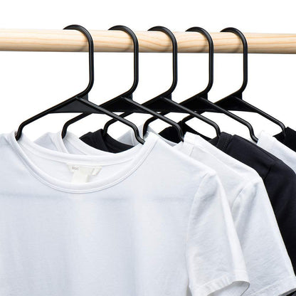 Plastic Hangers With Mini Hooks On Both Sides, Seamless Clothes Hanger And Pants Rack PP Hanger The Unalia Brand