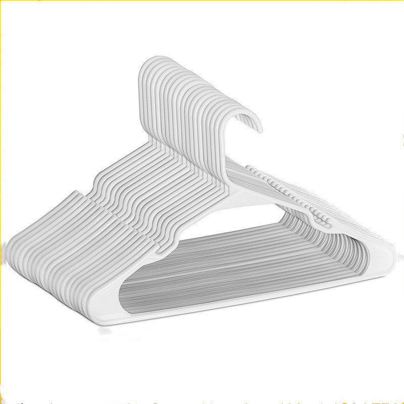 Plastic Hangers With Mini Hooks On Both Sides, Seamless Clothes Hanger And Pants Rack PP Hanger The Unalia Brand