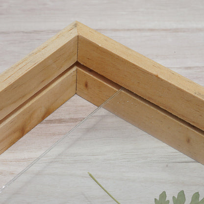 Solid Double-Sided Wooden Frame