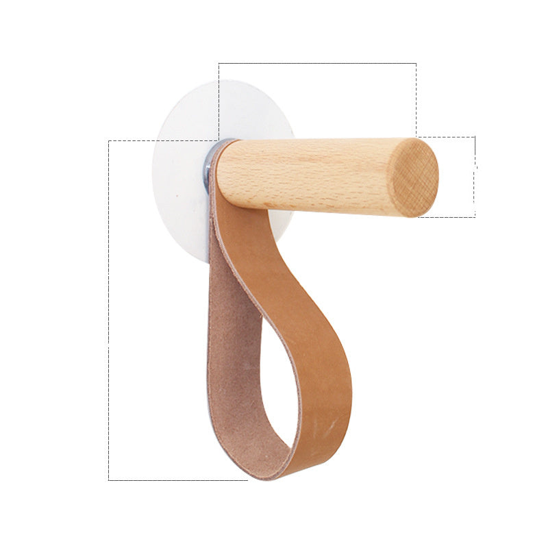 Solid Wood Coat Hook Wall Decoration Scarf Bracket The Unalia Brand