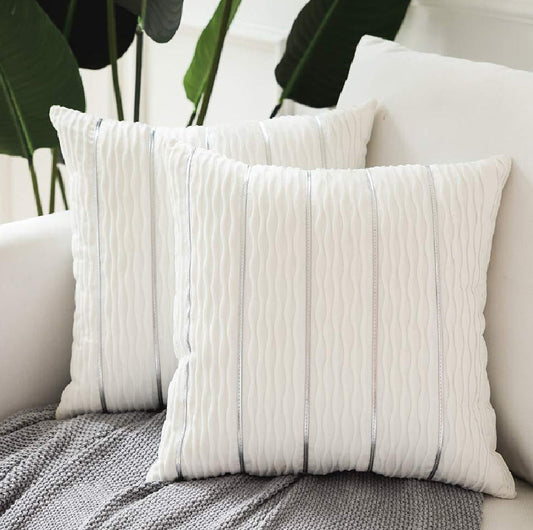 Assorted Striped Cushion Covers The Unalia Brand