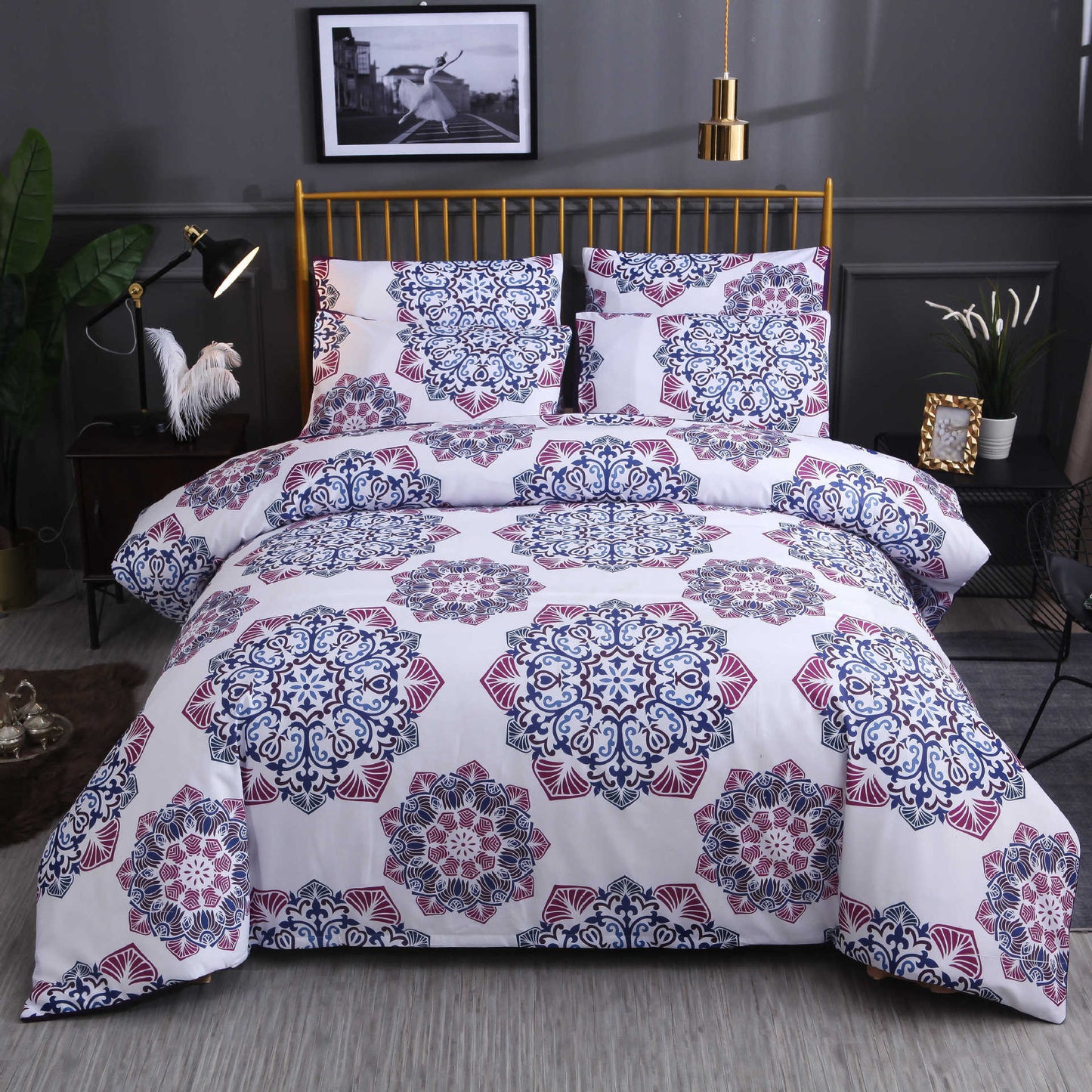 Bohemian Ethnic Style Bedding Set The Unalia Brand