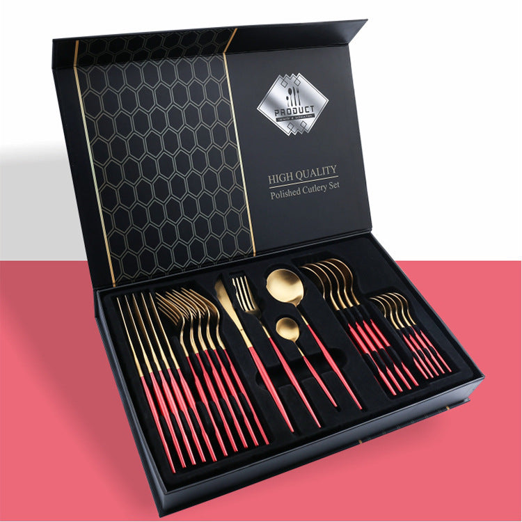 24-Piece Cutlery Gift Box The Unalia Brand