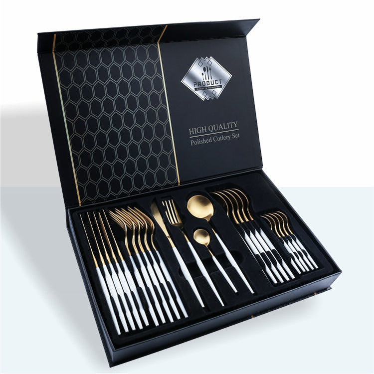 24-Piece Cutlery Gift Box The Unalia Brand