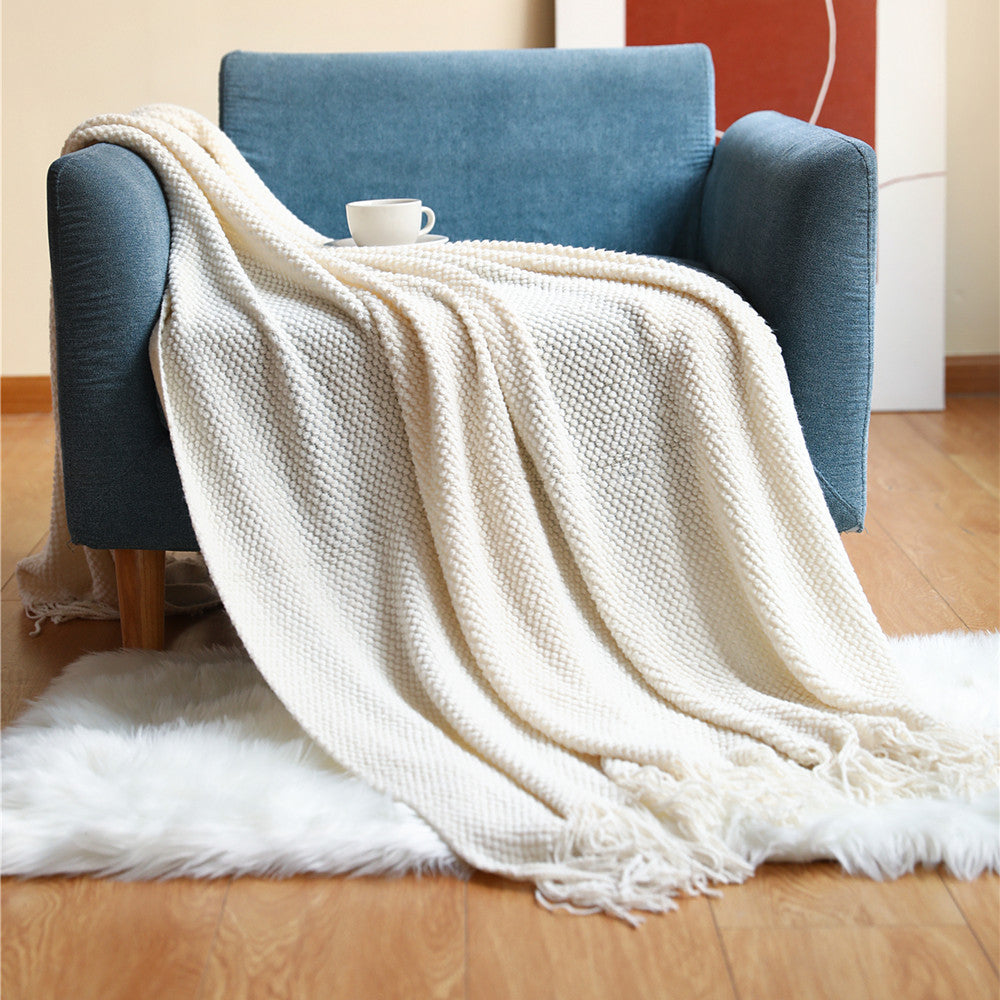 Assorted Knitted Throw Blankets The Unalia Brand