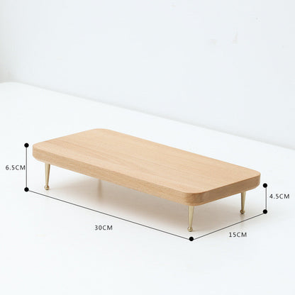 Walnut Multifunctional Desktop Stand The Unalia Brand