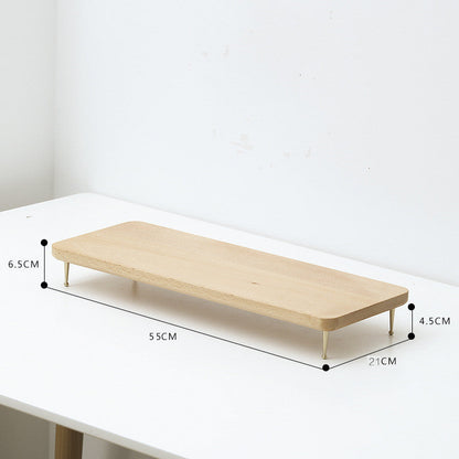 Walnut Multifunctional Desktop Stand The Unalia Brand