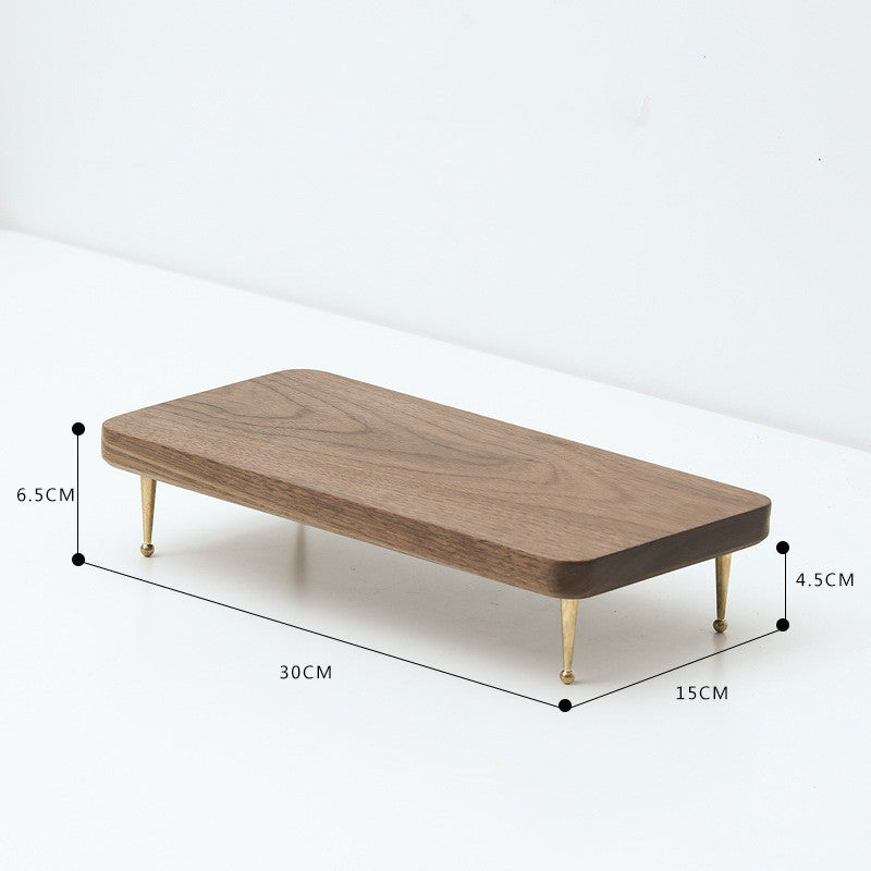 Walnut Multifunctional Desktop Stand The Unalia Brand