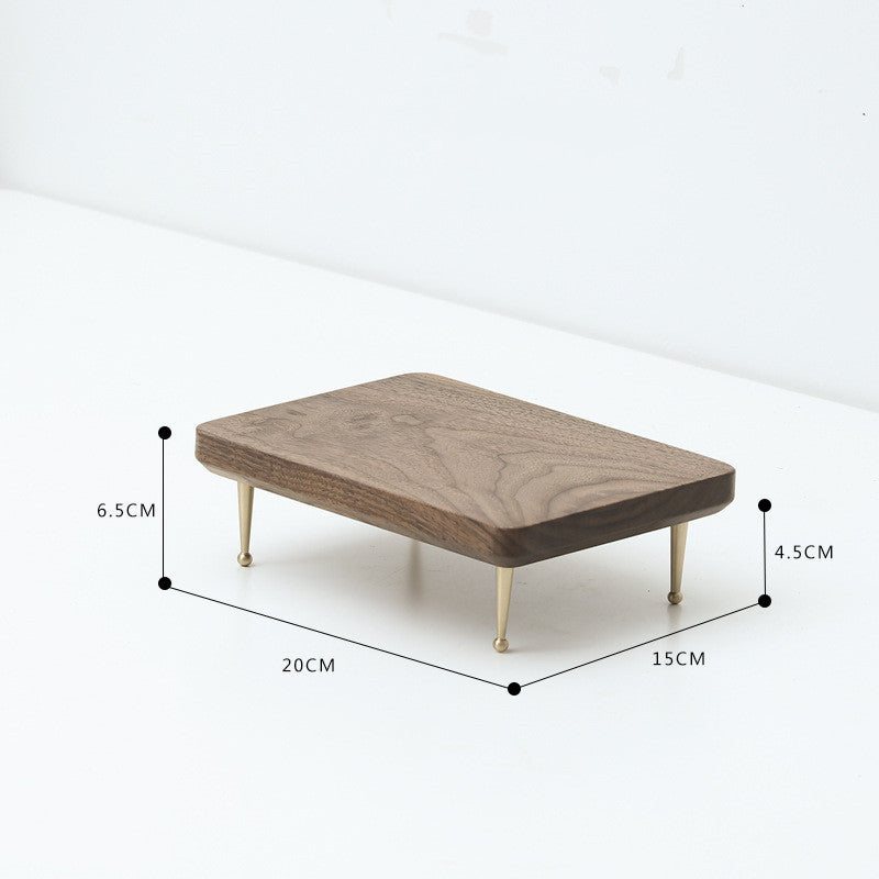 Walnut Multifunctional Desktop Stand The Unalia Brand