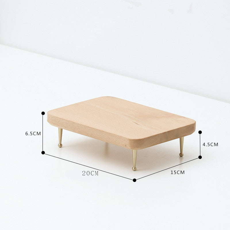 Walnut Multifunctional Desktop Stand The Unalia Brand