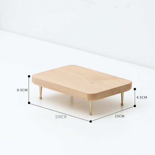 Walnut Multifunctional Desktop Stand The Unalia Brand