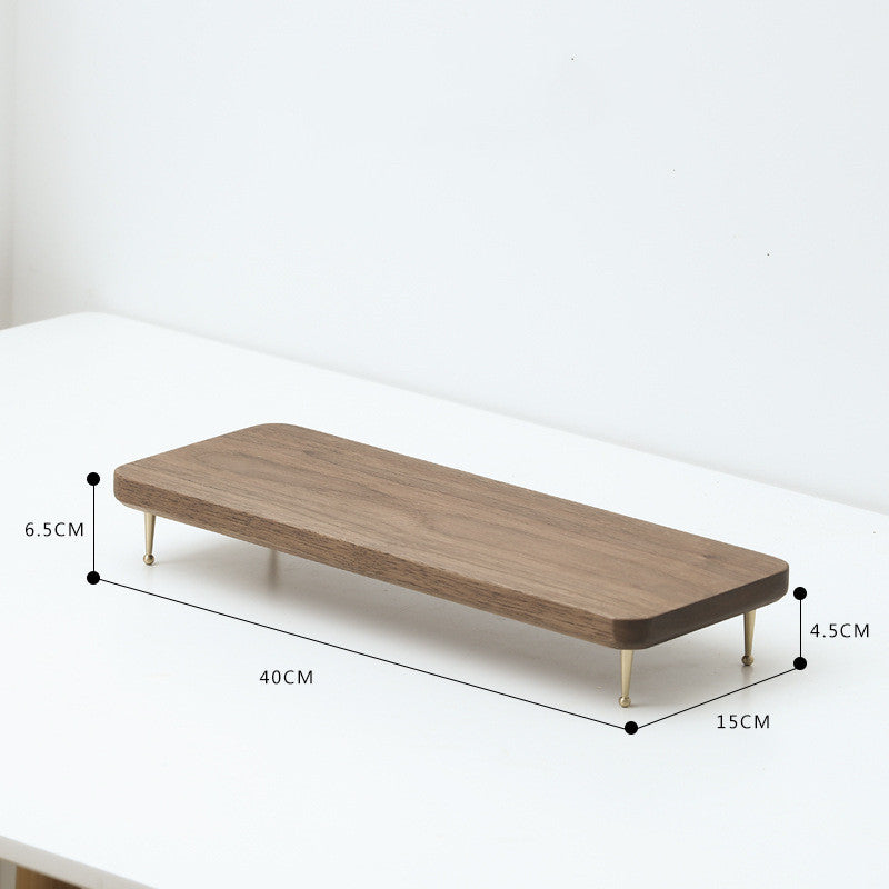 Walnut Multifunctional Desktop Stand The Unalia Brand