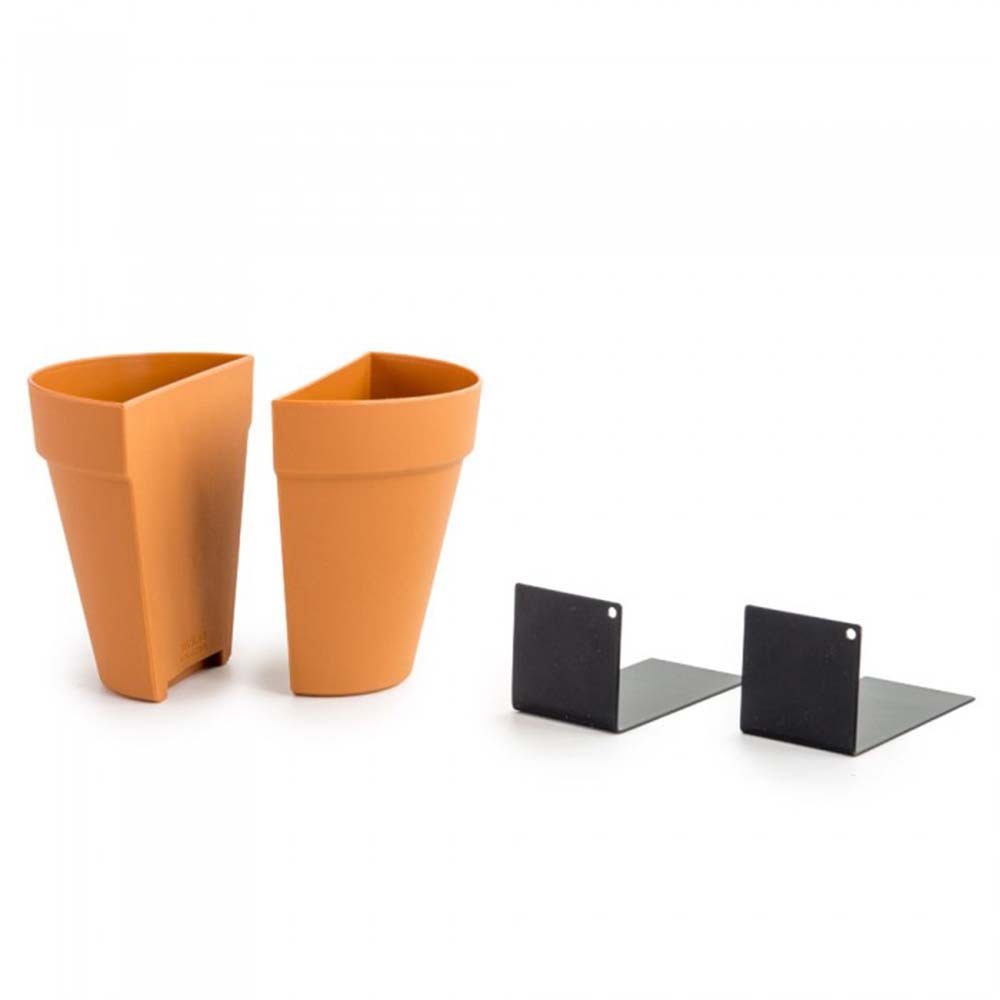 Assorted Flower Pot Bookend The Unalia Brand