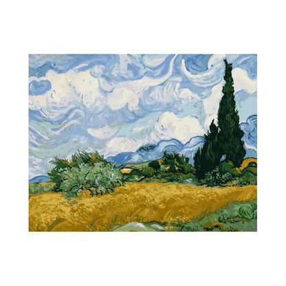 Pintura al óleo estilo Van Gogh