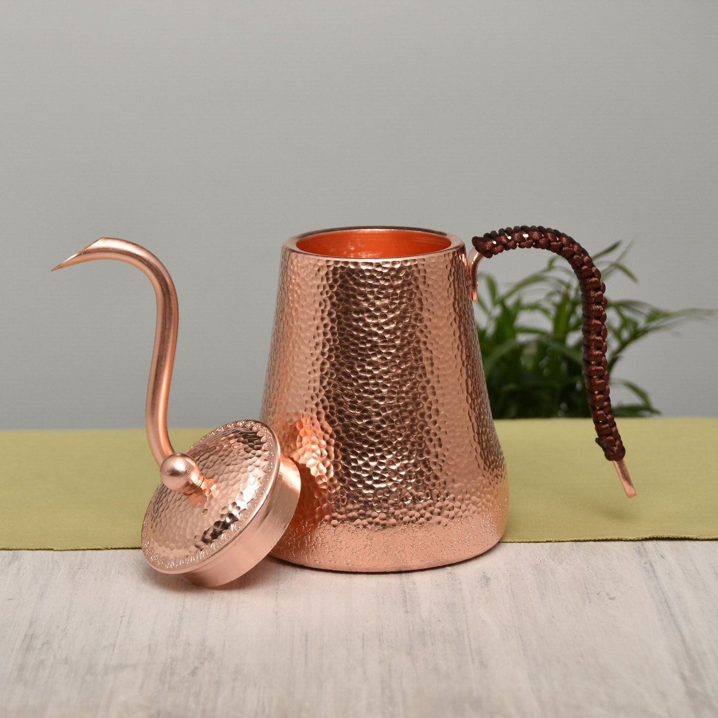 Copper Pot Thin-Necked Pot Handmade Thickened Hand Coffee Pot The Unalia Brand