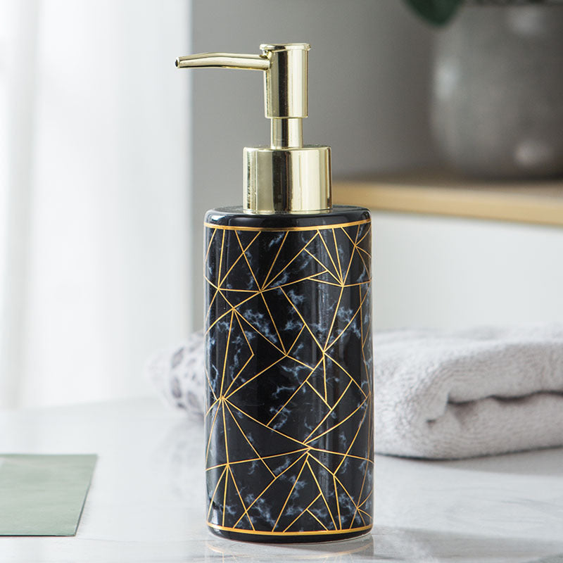 Marble Bathroom Bottles The Unalia Brand