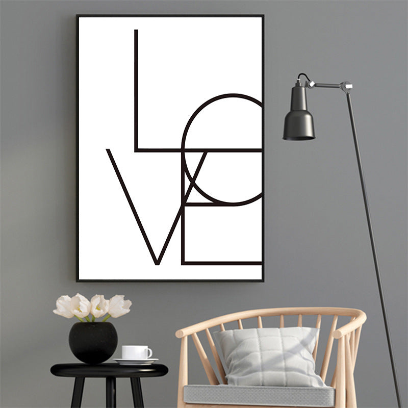 Love Amore Canvas Wall Prints The Unalia Brand