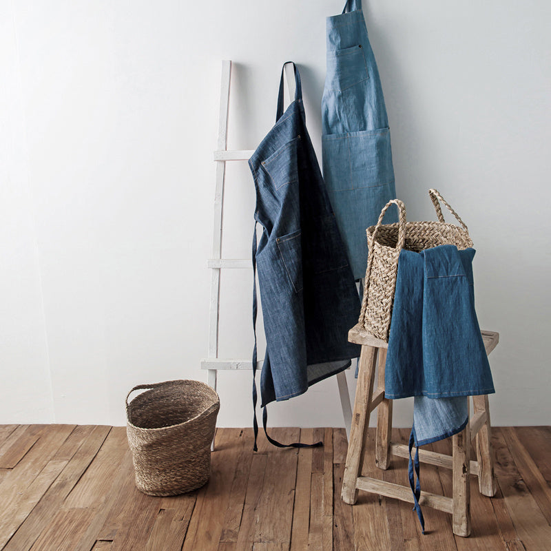 Thick Denim Kitchen Apron The Unalia Brand