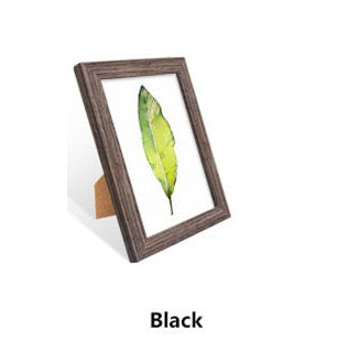 Solid Wood Grain Photo Frame