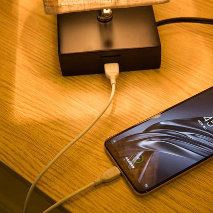 Tall Phone Charging Desk Lamp The Unalia Brand