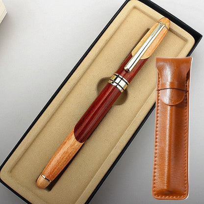 Wooden Pen + Pouch The Unalia Brand