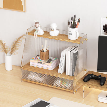 Acrylic Desk Storage Cabinet