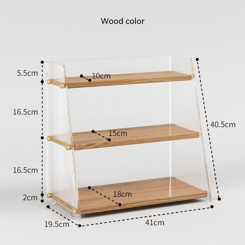 Acrylic Desk Storage Cabinet