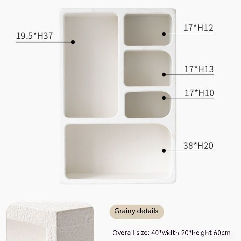 French Cream Closet Wall Shelf The Unalia Brand