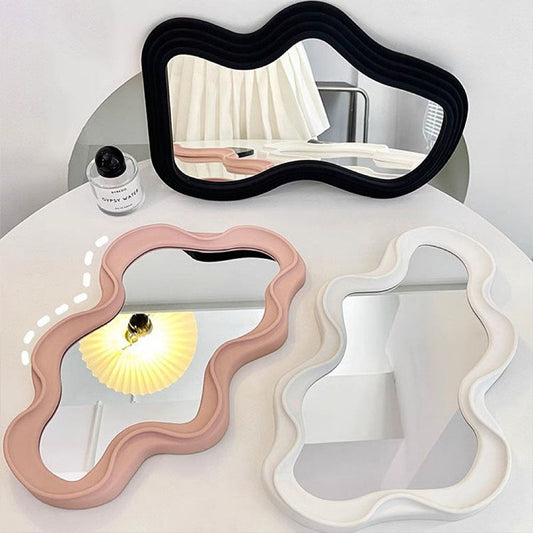 Cloud Shaped Mirror Makeup Mirror Student Dormitory The Unalia Brand