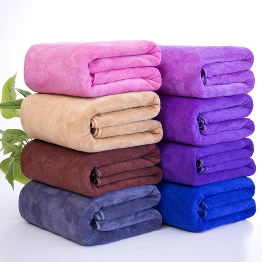 Assorted Micro Fiber Blanket Towels The Unalia Brand