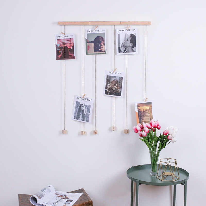 Boho Wall-Hanging Photo Frame