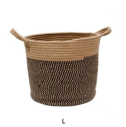 Assorted Hemp Rope Storage Basket The Unalia Brand