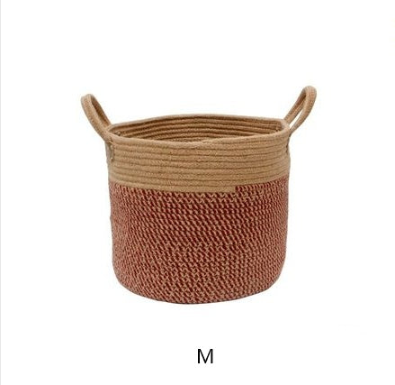 Assorted Hemp Rope Storage Basket The Unalia Brand