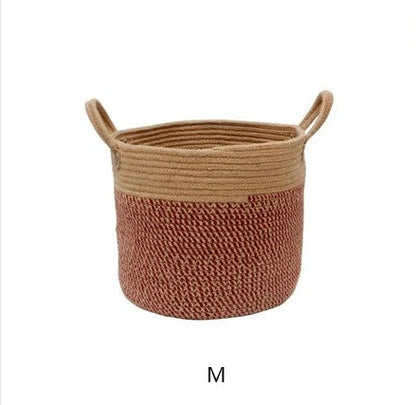 Assorted Hemp Rope Storage Basket The Unalia Brand