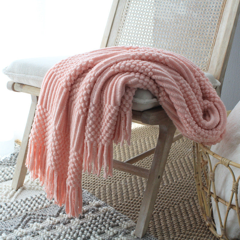 Assorted Knitted Throw Blankets The Unalia Brand