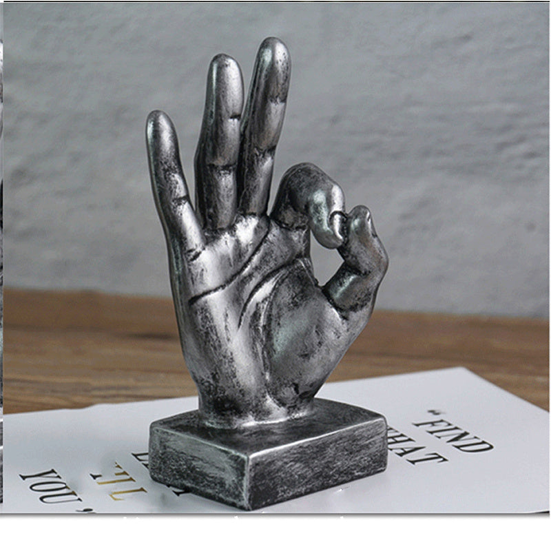 Assorted Hand Gesture Ornaments The Unalia Brand