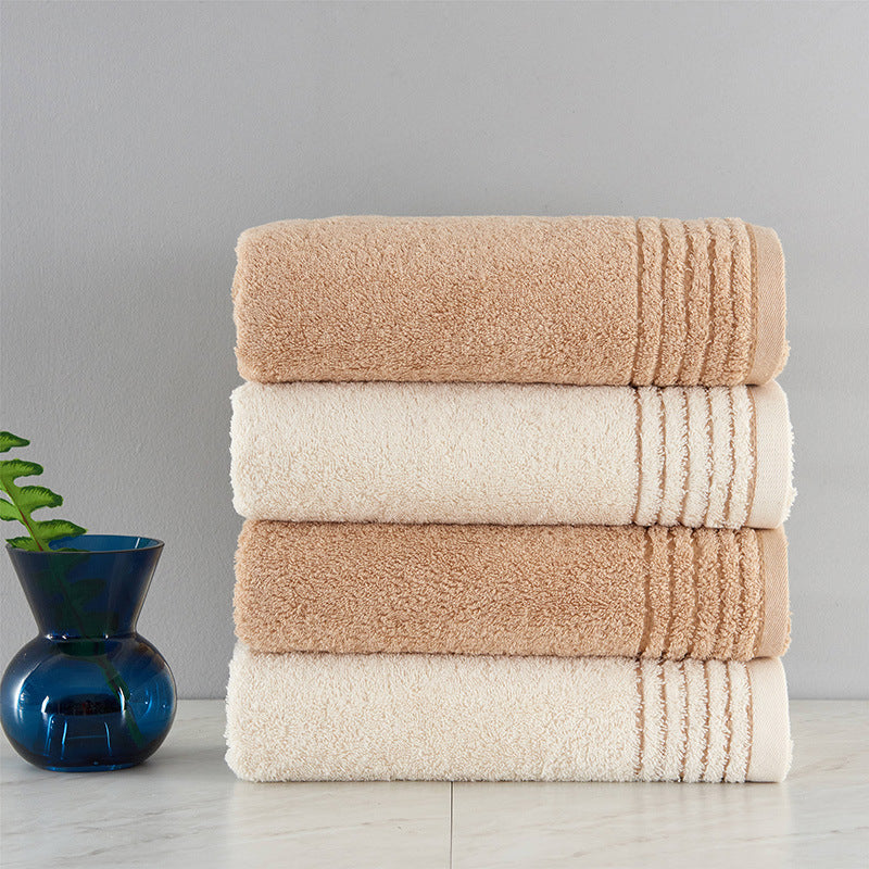 Assorted Ribbed Cotton Towel Set The Unalia Brand