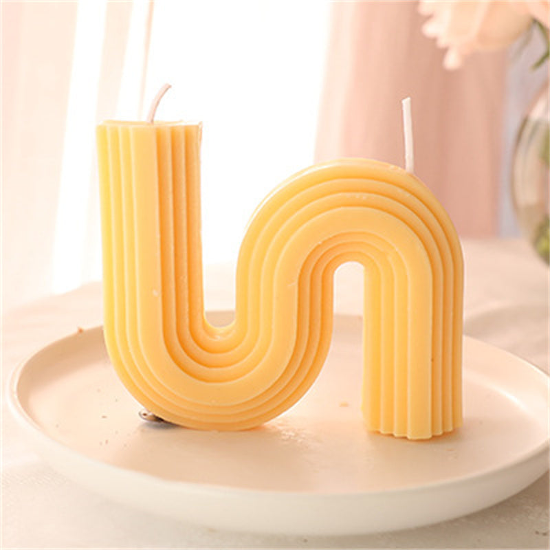 Handmade Geometric Aromatherapy Candles The Unalia Brand