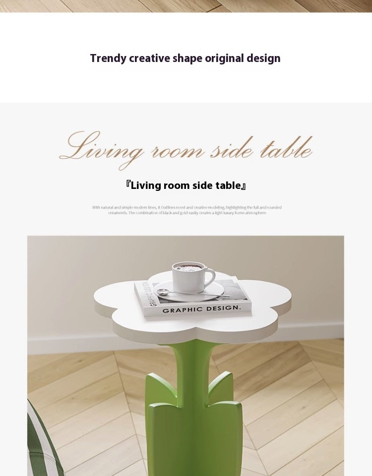 Small Fresh Cream Style Decorative Coffee Table Landing The Unalia Brand