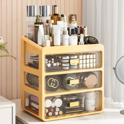 Desktop Transparent Drawer Cosmetic Storage Box The Unalia Brand