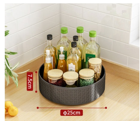 Multi Layer Rotating Kitchen Storage Rack