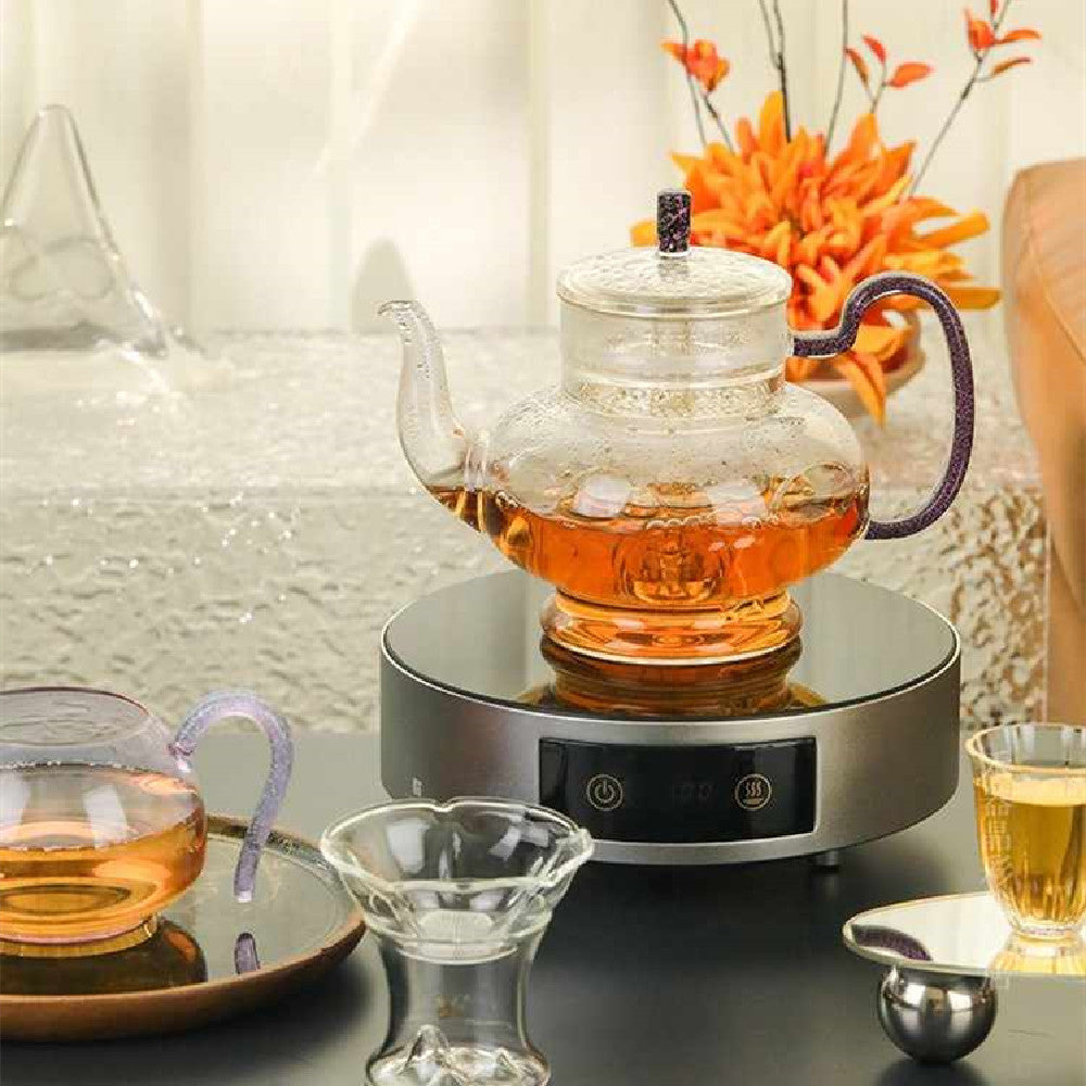 Colorful 900ml Heat-resistant Glass Teapot The Unalia Brand