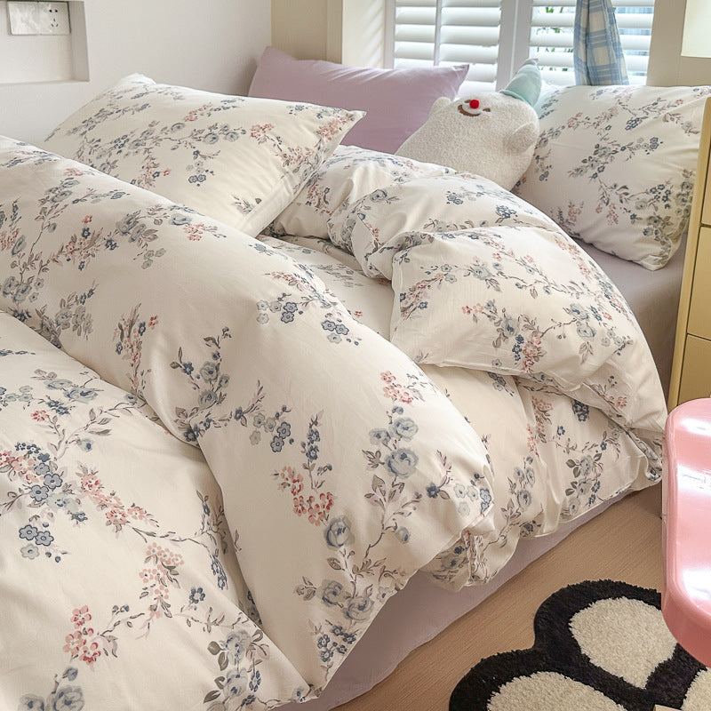 Vintage Cotton Floral Bedding Set The Unalia Brand