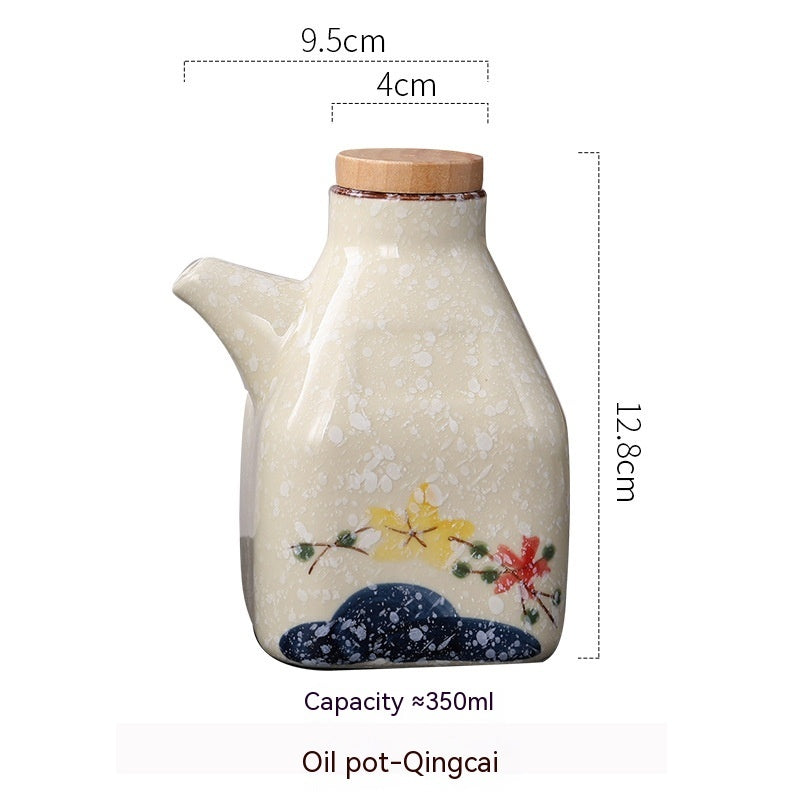 Chinese Style Ceramic Sauce Dipping Bottles The Unalia Brand